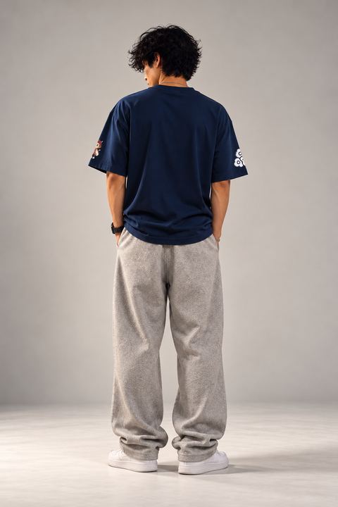 Monjiro Inosuke Unisex Oversized French Terry T-Shirt