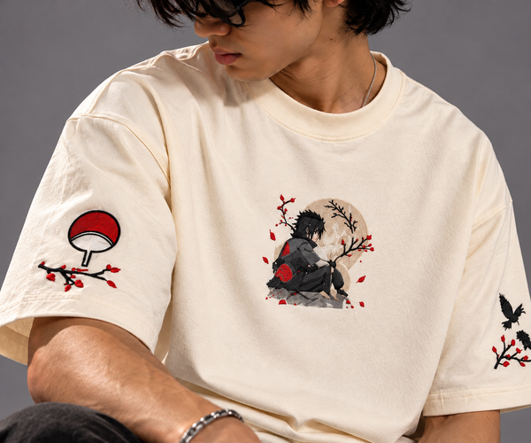 Uchiha Clan embroidery close-up