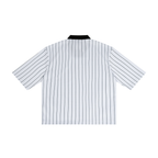 Unisex Pinstripe Collared Soccer Jersey