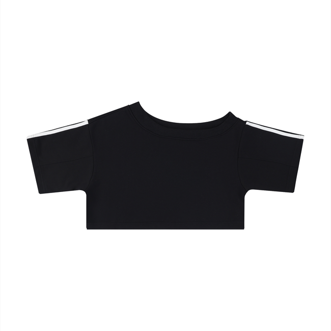 Women's Off-the-Shoulder Crop T-Shirt Hover Image