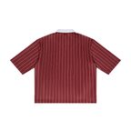 Unisex Pinstripe Collared Soccer Jersey