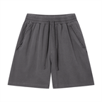 Unisex Vintage Wash Raw Edge Shorts