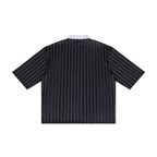 Unisex Pinstripe Collared Soccer Jersey