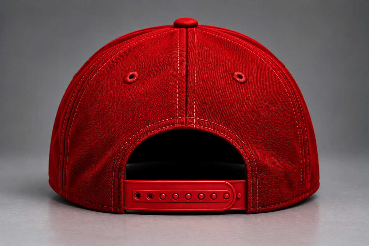 ASCENDRY cap Red back