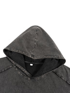 Snow Washed Boxy Hooded Tank Top