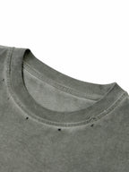 Distressed Grommet Eyelet Tank Top