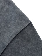 Snow Wash Raw-Hem Boxy T-shirt