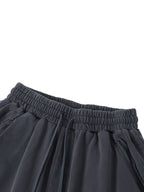 Unisex Vintage Wash Raw Edge Shorts