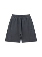 Unisex Vintage Wash Raw Edge Shorts
