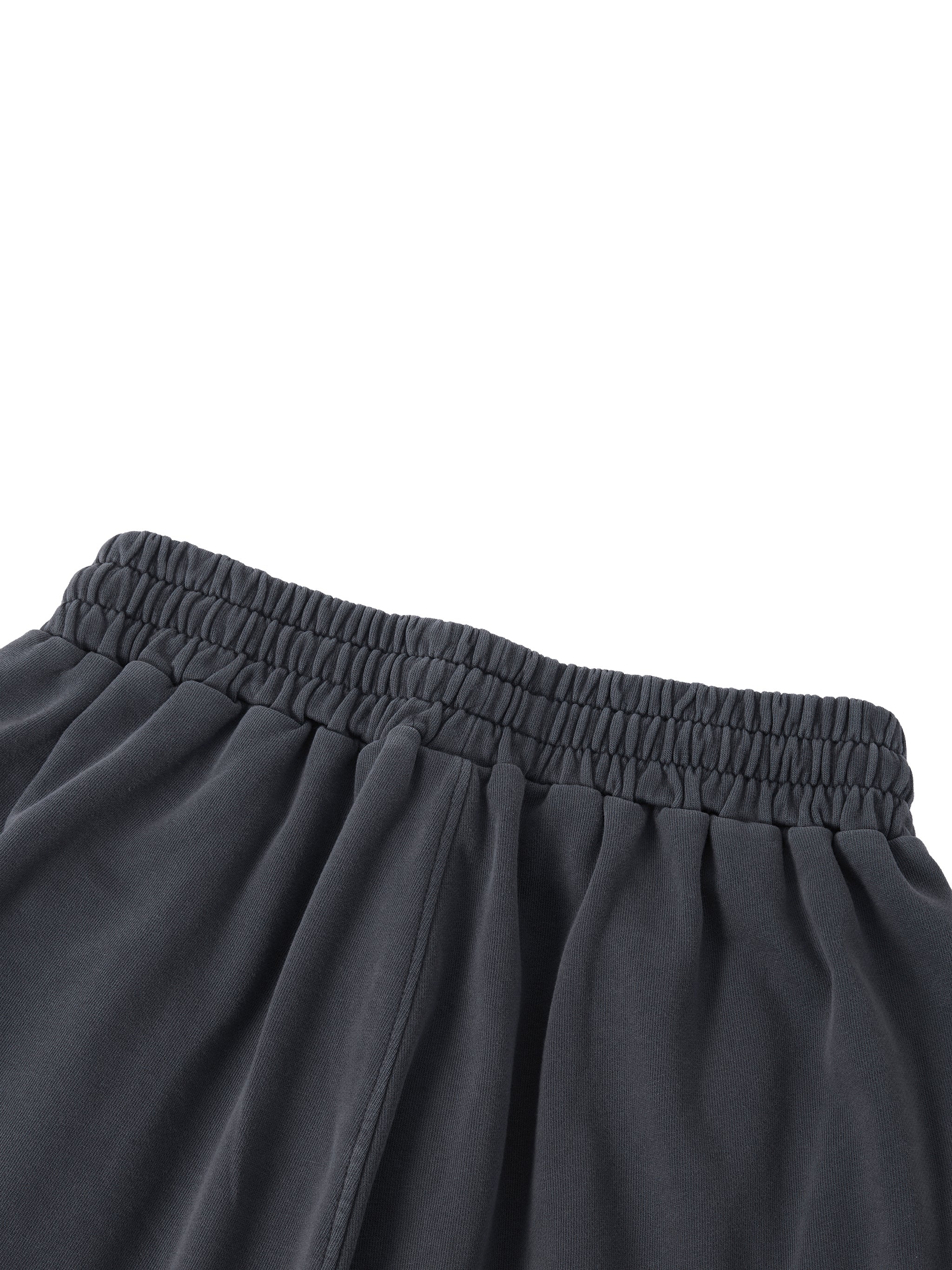 Unisex Vintage Wash Raw Edge Shorts