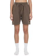 Unisex Vintage Wash Raw Edge Shorts
