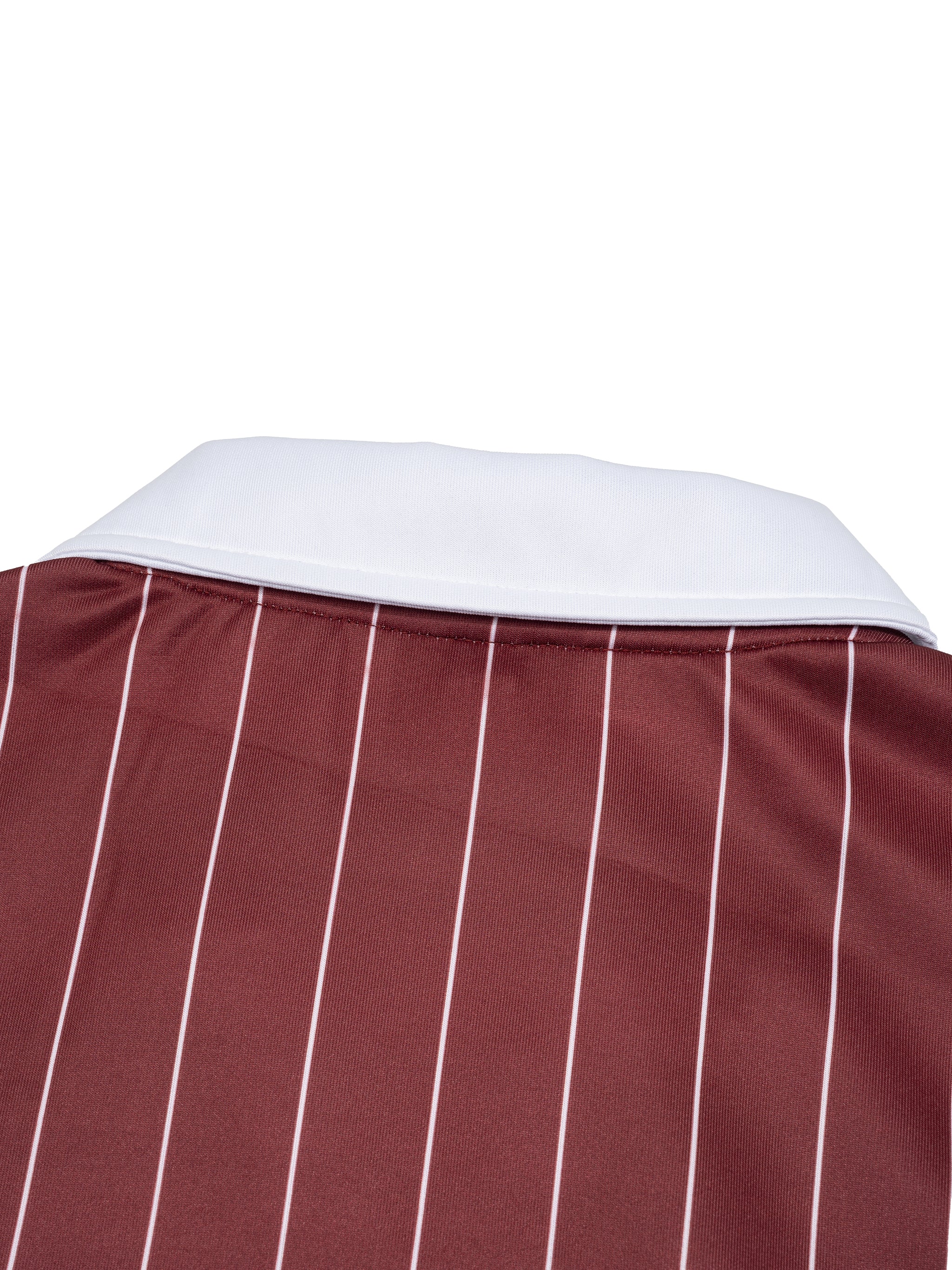 Unisex Pinstripe Collared Soccer Jersey