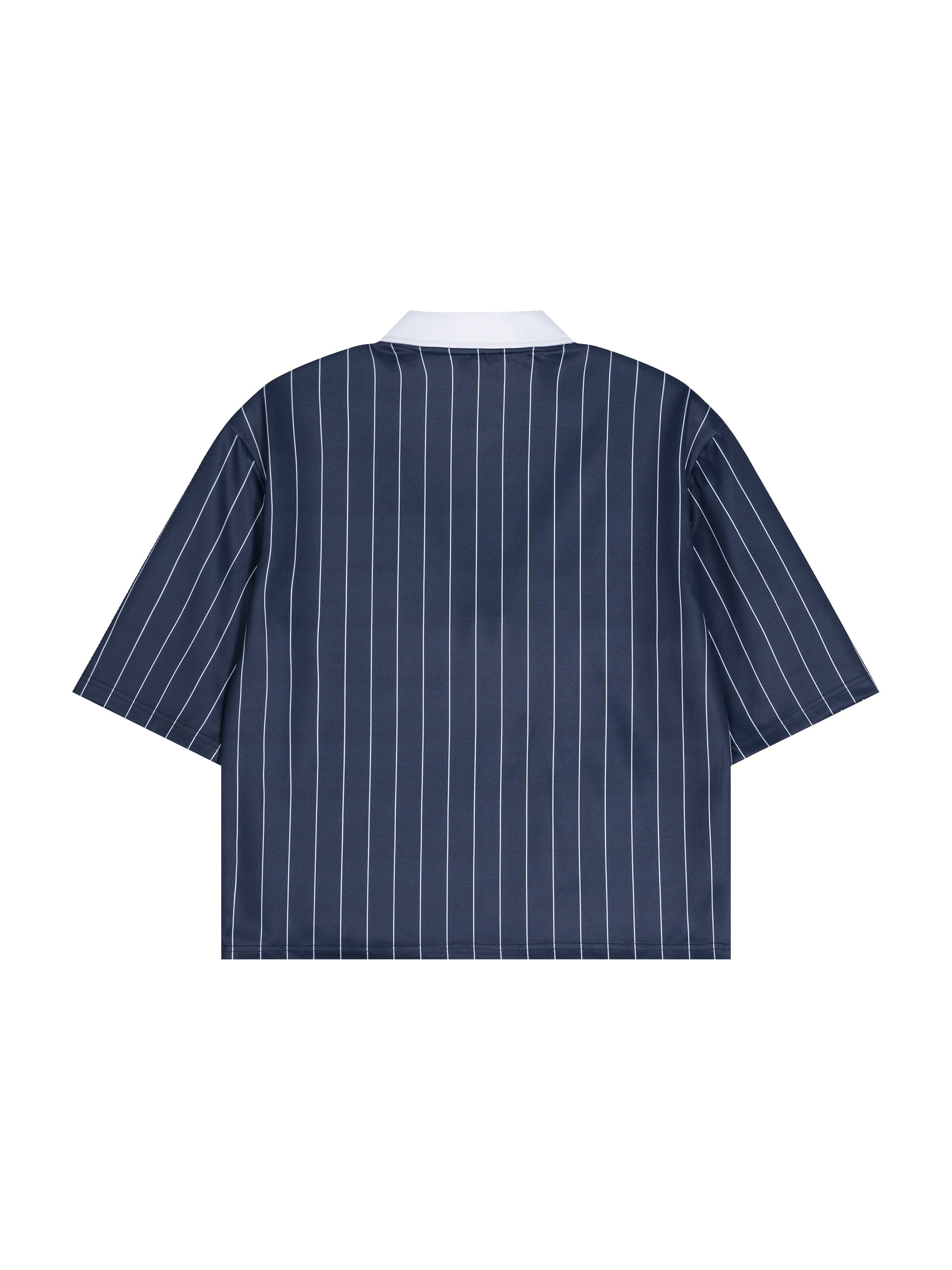 Unisex Pinstripe Collared Soccer Jersey