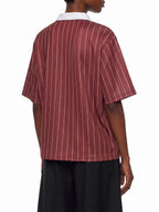Unisex Pinstripe Collared Soccer Jersey