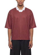Unisex Pinstripe Collared Soccer Jersey