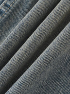 Men's Distressed Barrel Leg Jeans