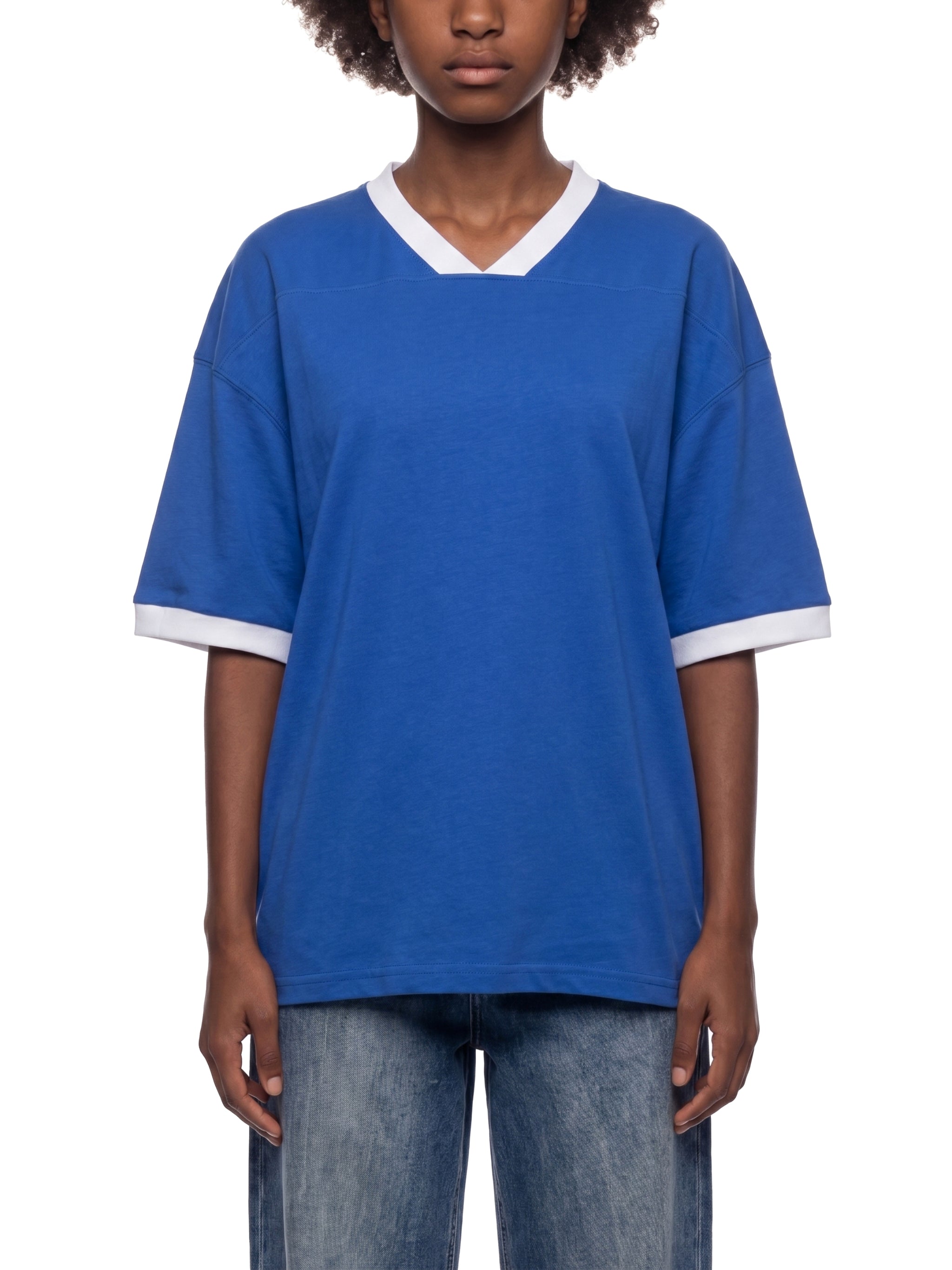 Unisex Color Block Boxy T-Shirt