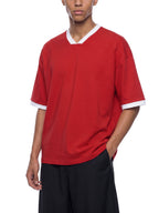 Unisex Color Block Boxy T-Shirt