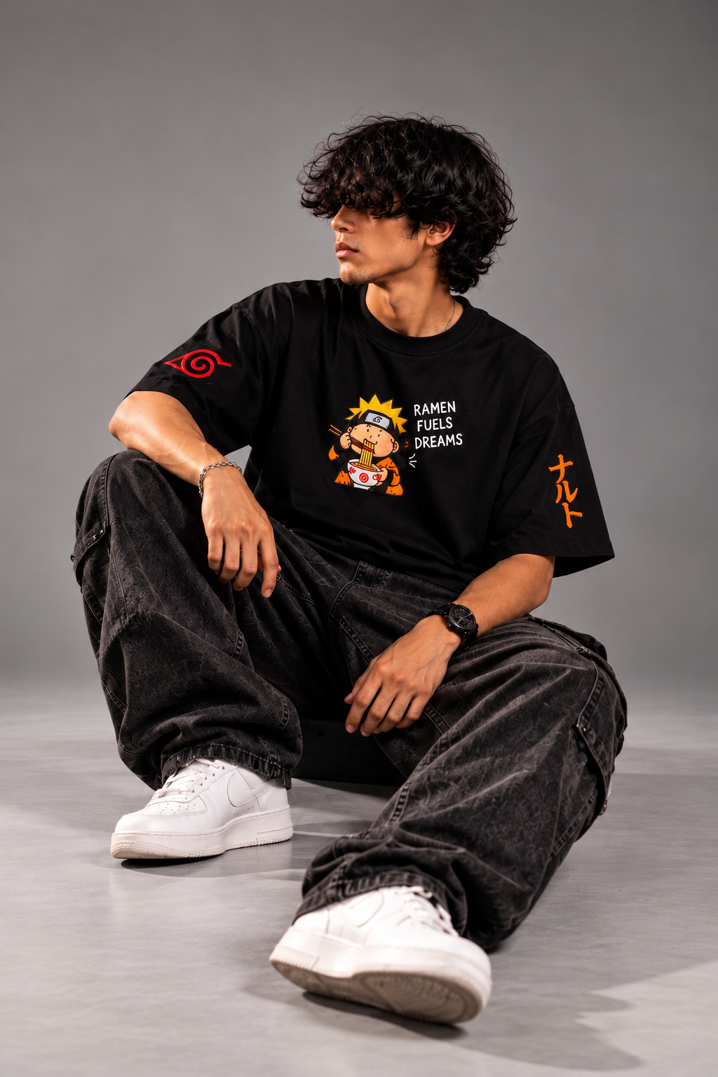 Ramen Fuels Dreams seated studio view