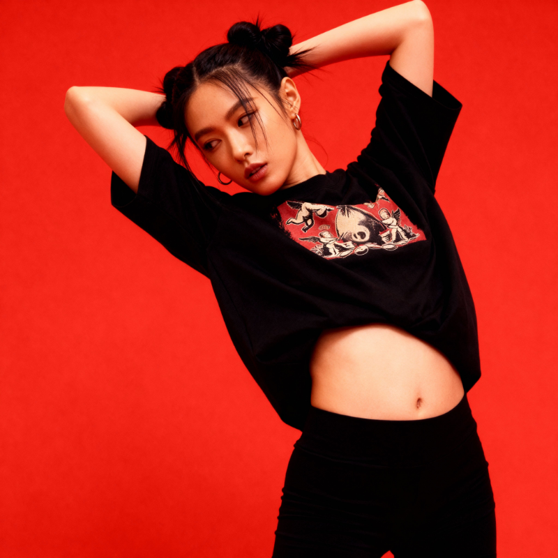 Blessed by Chaos Oversized Tee