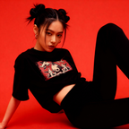 Blessed by Chaos Oversized Tee