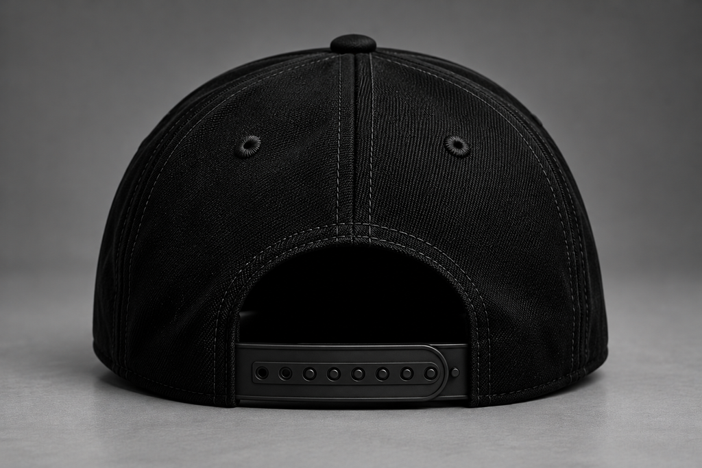 ASCENDRY cap Black back