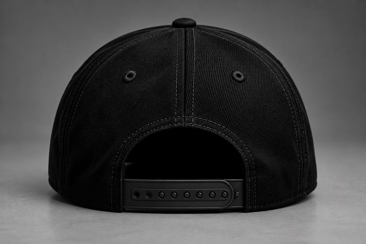 ASCENDRY cap Black back